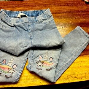 Girls H&M jeggings size 8